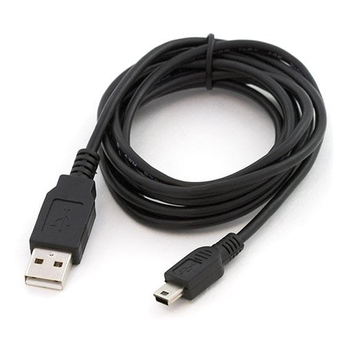 60LMT GPS SatNav Charger Black Cable for Garmin Drive 60 60LM 2m USB Data